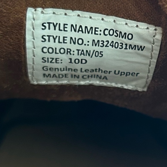 Joseph Abboud brown leather shoes - Picture 3 of 4